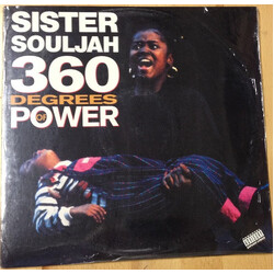 Sister Souljah 360 Degrees Of Power Vinyl LP USED