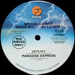 Paradise Express Let's Fly VINYL 12" USED