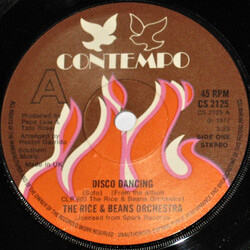 Rice And Beans Orchestra Disco Dancing Vinyl 7" USED