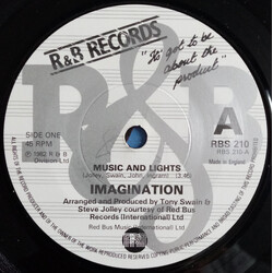 Imagination Music And Lights Vinyl 7" USED