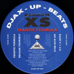Random XS Frantic Formula Vinyl 12" USED