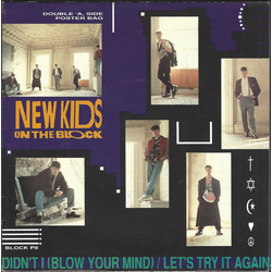 New Kids On The Block Didn't I (Blow Your Mind) / Let's Try It Again Vinyl 7" USED