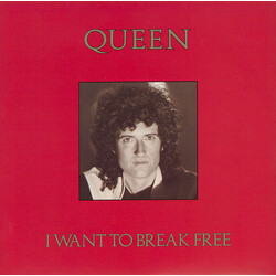 Queen I Want To Break Free Vinyl 7" USED