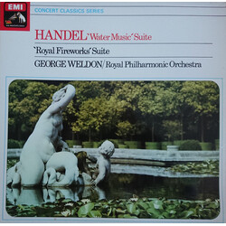 Georg Friedrich Händel / George Weldon / Royal Philharmonic Orchestra Water Music Suite / Royal Fireworks Suite Vinyl LP USED