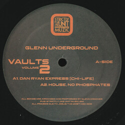 Glenn Underground Vaults Volume 2 Vinyl 12" USED