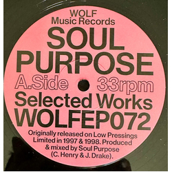 Soul Purpose Selected Works Vinyl 12" USED