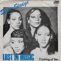 Sister Sledge Lost In Music Vinyl 7" USED