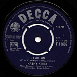 Kathy Kirby Dance On Vinyl 7" USED