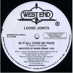 Loose Joints / Masters At Work Is It All Over My Face (MAW Remixes) / All Night (I Can Do It Right) Vinyl 12" USED