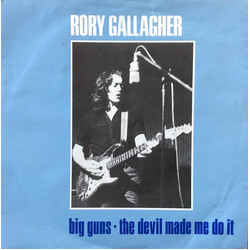 Rory Gallagher Big Guns Vinyl 7" USED