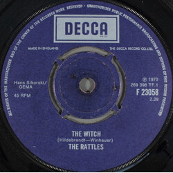 The Rattles The Witch Vinyl 7" USED