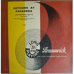 Louis Armstrong And His All-Stars Satchmo At Pasadena Vinyl LP USED