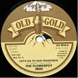 Flower Pot Men Let's Go To San Francisco / Sweet Baby Jane Vinyl 7" USED