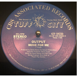 Output (4) Move For Me Vinyl 12" USED