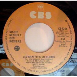 Marie-Michèle Desrosiers Les Graffitis En Fleurs Vinyl 7" USED