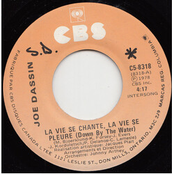 Joe Dassin La Vie Se Chante, La Vie Se Pleure USED VINYL 7INCH 45 RPM SINGLE