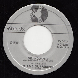Diane Dufresne Delinquante Vinyl 7" USED
