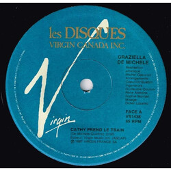 Graziella De Michele Cathy Prend Le Train USED VINYL 7INCH 45 RPM SINGLE