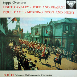 Georg Solti / Wiener Philharmoniker Suppé Overtures Vinyl LP USED