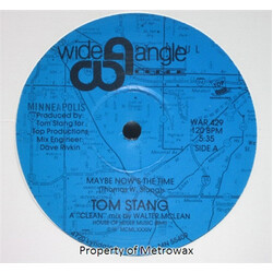 Tom Stang Maybe Now's The Time Vinyl 12" USED