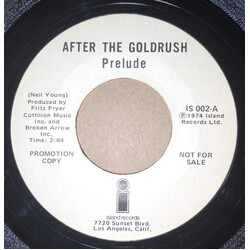 Prelude (3) After The Goldrush / Johnson Boy Vinyl 7" USED