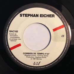 Stephan Eicher Combien De Temps USED VINYL 7INCH 45 RPM