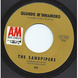 The Sandpipers Quando M'Innamoro Vinyl 7" USED