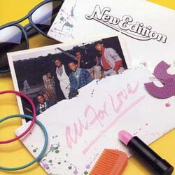 New Edition All For Love Vinyl LP USED