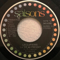 Les Lapierre La Vie Au Présent Vinyl 7" USED