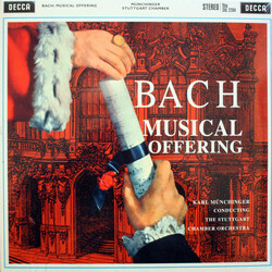 Johann Sebastian Bach / Karl Münchinger / Stuttgarter Kammerorchester Musical Offering Vinyl LP USED