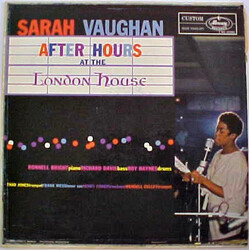 Sarah Vaughan After Hours At The London House Vinyl LP USED