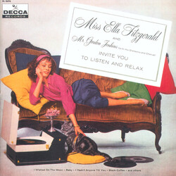 Ella Fitzgerald / Gordon Jenkins and his Orchestra and Chorus Invite You to Listen and Relax Vinyl LP USED