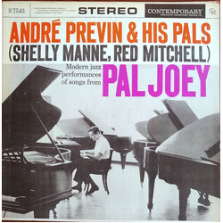 André Previn & His Pals Modern Jazz Performances Of Songs From Pal Joey Vinyl LP USED