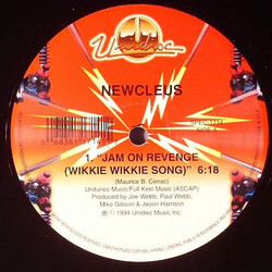 Newcleus Jam On Revenge (Wikkie Wikkie Song) Vinyl 12" USED