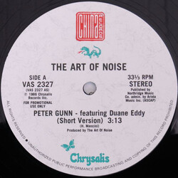 The Art Of Noise / Duane Eddy Peter Gunn Vinyl 12" USED
