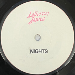 LeBaron James Nights / Only We Know Vinyl 7" USED