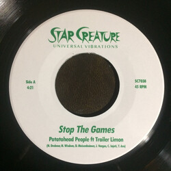 Potatohead People / Trailer Limon Stop the Games Vinyl 7" USED