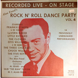 Various Alan Freed's Rock N' Roll Dance Party Vol. 4 Vinyl LP USED