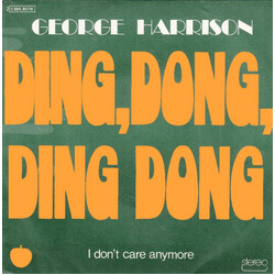 George Harrison Ding, Dong, Ding Dong Vinyl 7" USED