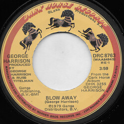 George Harrison Blow Away Vinyl 7" USED