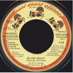 George Harrison Blow Away Vinyl 7" USED