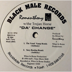 Romanthony / The Trojan Horse Da' Change / Hold On Vinyl 12" USED