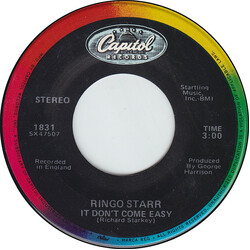 Ringo Starr It Don't Come Easy Vinyl 7" USED