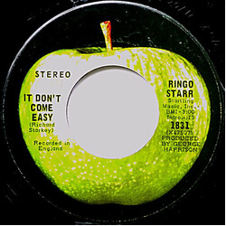 Ringo Starr It Don't Come Easy Vinyl 7" USED