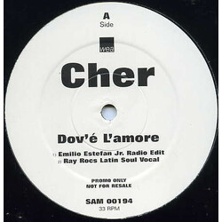 Cher Dov'é L'amore Vinyl 12" USED