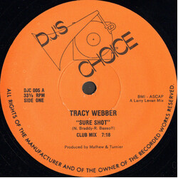 Tracy Weber / Creative Source Sure Shot / Who Is He And What Is He To You Vinyl 12" USED