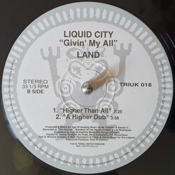 Liquid City Givin' My All Vinyl 12" USED