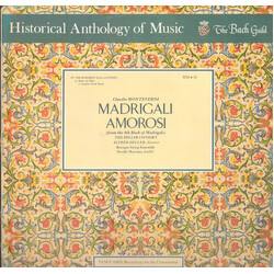 Claudio Monteverdi / Deller Consort / Alfred Deller / Baroque String Ensemble Madrigali Amorosi (From The 8th Book Of Madrigals) Vinyl LP USED