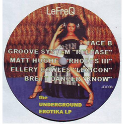 Various Underground Erotika LP Vinyl LP USED