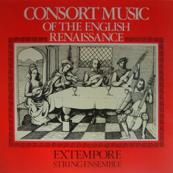 The Extempore String Ensemble Consort Music Of The English Renaissance Vinyl LP USED